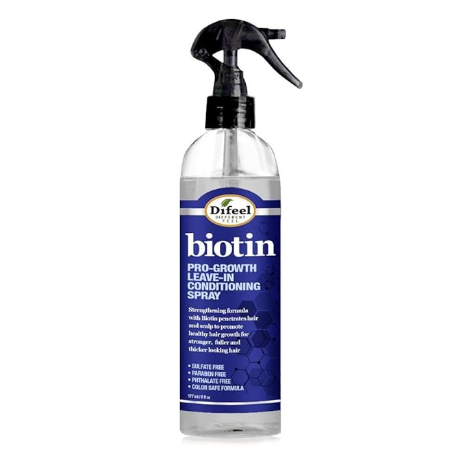 Difeel Biotin Heat Protecting and Conditioning Spray 6oz