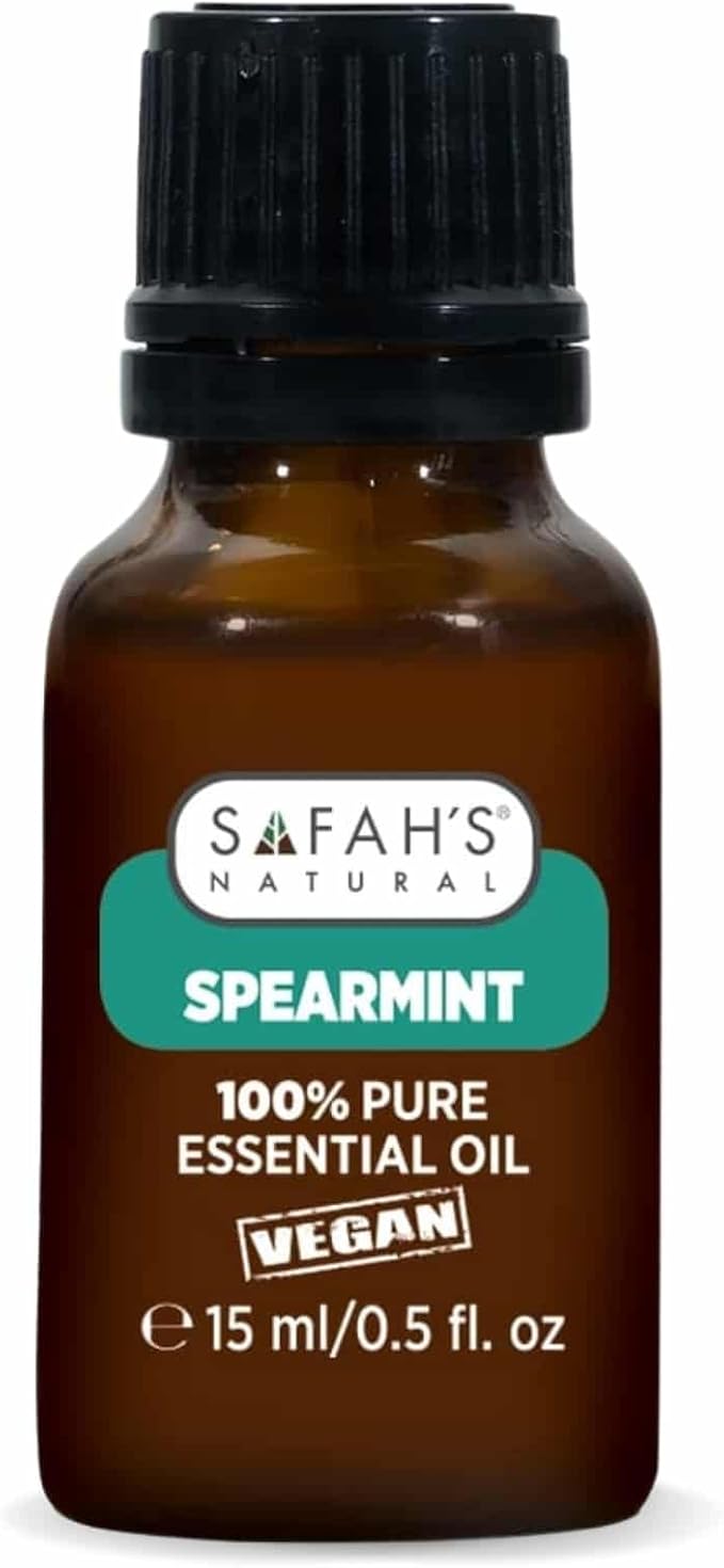 Safahs Natural Spearmint Essential Oil 15ml