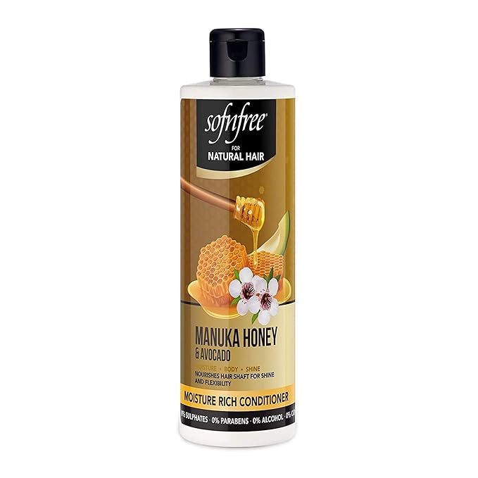 Sof n Free Natural Manuka Honey Avocado Moisture Conditioner 350ml