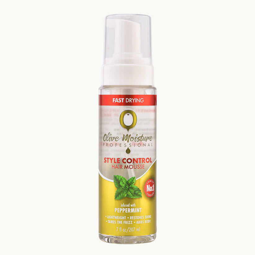Olive Moisture Style Control Mousse 7oz